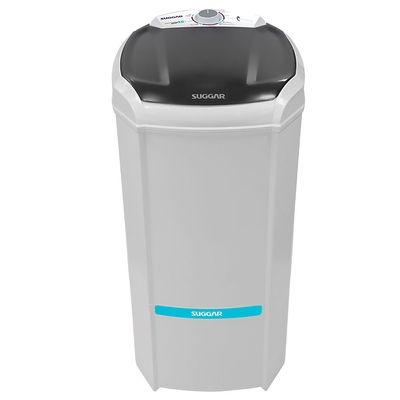Tanquinho Suggar 15Kg Lavamax Eco LE1521PR com Dispenser Para Sabão e Desligamento Automático Branco / 110v