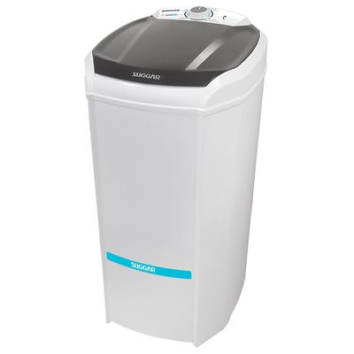 Tanquinho Suggar 15Kg Lavamax Eco LE1521PR com Dispenser Para Sabão e Desligamento Automático Branco / 110v