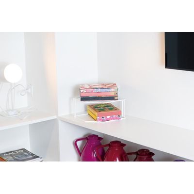 Suporte Multiuso 2 Andares Branco