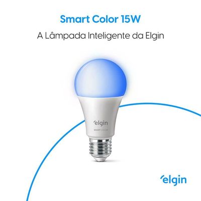 Lâmpada Smart Led A70 15W Compatível Com Alexa E Google Home Bivolt