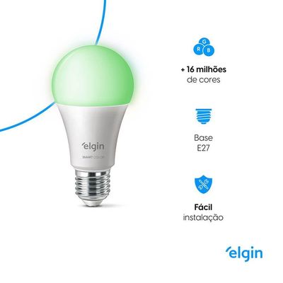 Lâmpada Smart Led A70 15W Compatível Com Alexa E Google Home Bivolt