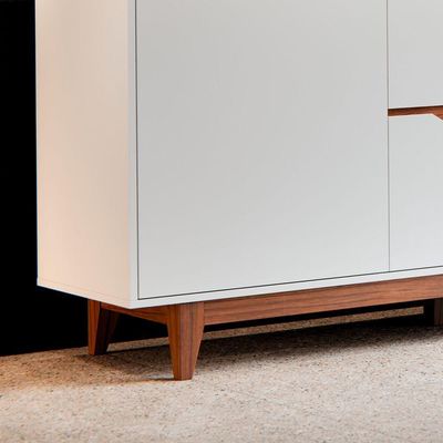 Buffet 2 Portas Flow Branco
