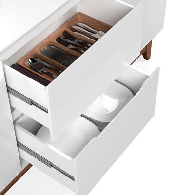 Buffet 2 Portas Flow Branco