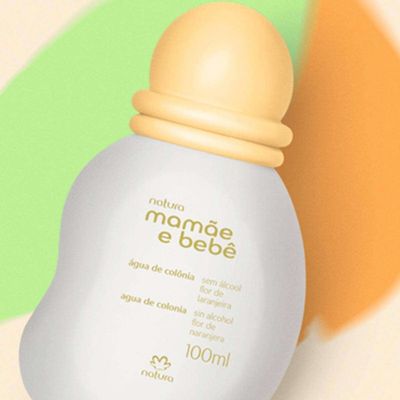 Água de Colônia Mamãe e Bebê Flor de Laranjeira 100ml QHS - Natura