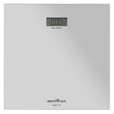 Balança Eletrônica Britânia Body Fit BBL05TQ Pilhas