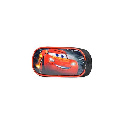 Estojo Escolar Masculino Carros Vermelho U / Vermelho
