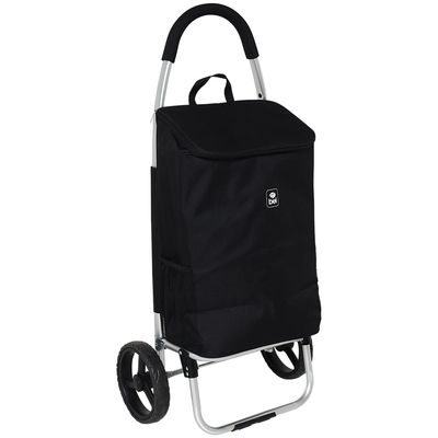 Carrinho Bolsa Térmica com Rodinhas Preto Bel Único / Azul