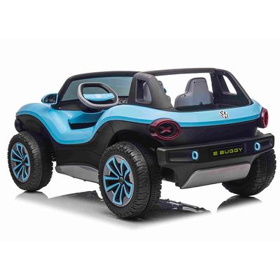 Carro Elétrico Infantil E-Buggy Volkswagen 2 Lugares 12V Azul Bel Único / 12V