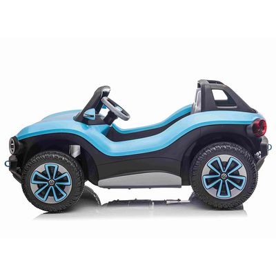 Carro Elétrico Infantil E-Buggy Volkswagen 2 Lugares 12V Azul Bel Único / 12V
