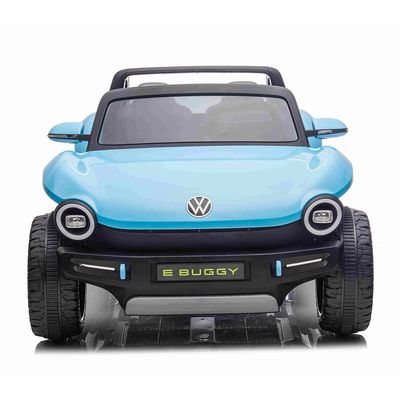 Carro Elétrico Infantil E-Buggy Volkswagen 2 Lugares 12V Azul Bel Único / 12V