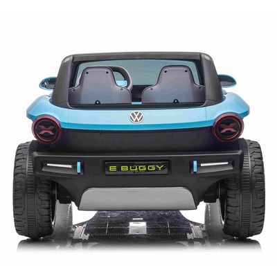 Carro Elétrico Infantil E-Buggy Volkswagen 2 Lugares 12V Azul Bel Único / 12V