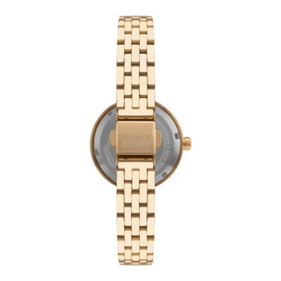 Relógio Technos Feminino Ref: 2035nce/1x Fashion Espelhado Dourado