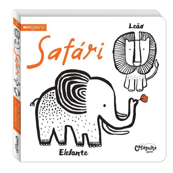 Livro para Deslizar e Descobrir - Safári - Mini Galeria - Catapulta