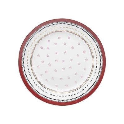 Jogo de Jantar e Chá Oxford Flamingo Lafayette 30 Peças