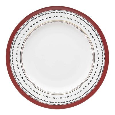 Jogo de Jantar e Chá Oxford Flamingo Lafayette 30 Peças