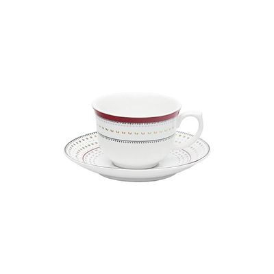 Jogo de Jantar e Chá Oxford Flamingo Lafayette 30 Peças