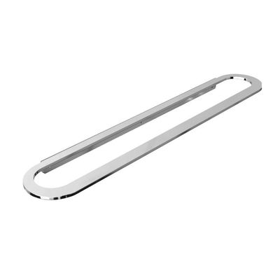 Porta Toalha Toalheiro Para Banheiro Alto Brilho Agata 65cm