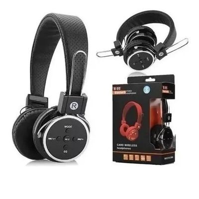 Fone De Ouvido BT Sem Fio Sd Fm 4.1 Recarregável Dobrável