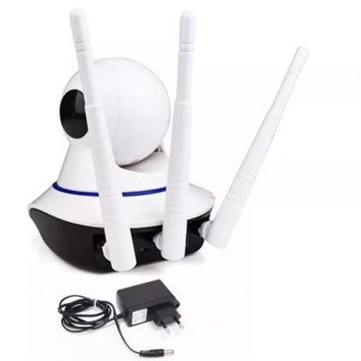 Camera Ip Wifi Robozinho Baba Eletrônica Com Áudio Monitoramento