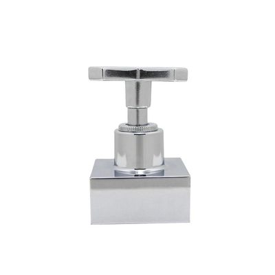 Acabamento Registro Banheiro Pressão Ou Gaveta Quadrado Cruzeta Padrão Deca Metal Cromado