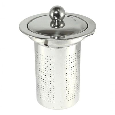 Chaleira Vidro Infusor Inox Bule 500ml Grande Cha Cafe Coador Jarra Transparente Luxo