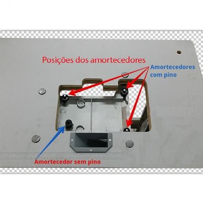 Máquina Overlock Direct Drive 798d-lumak- 220v 220V