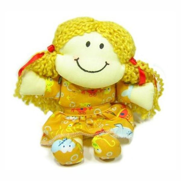 Boneca de Pano - Pequena - Multicolorida - 100% Artesanal Boneca de Pano - Pequena - Multicolorida - 100% Artesanal