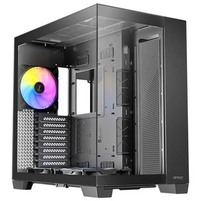 Gabinete Gamer Antec C8 Argb Lateral Vidro Temperado Micro-atx-atx-mini-itx-e-atx 3 Fans 120mm Ar