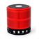Mini Caixa De Som Portátil Speaker Ws-887 - Vermelho