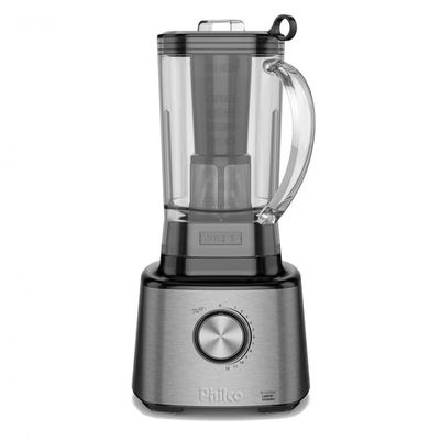 Liquidificador PLQ2100PI Turbo 1400W com 12 Velocidades Philco Preto / 220V