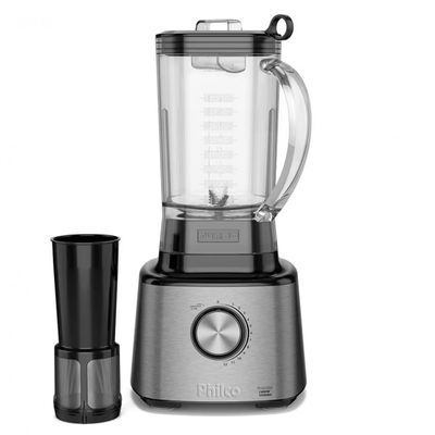 Liquidificador PLQ2100PI Turbo 1400W com 12 Velocidades Philco Preto / 220V