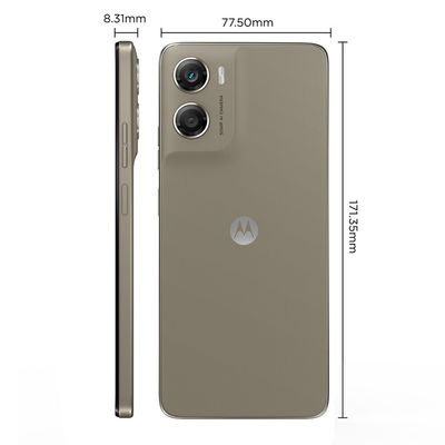 Smartphone Moto G06, Câmera 50 MP, 256 GB, 4G, XT2523 bege
