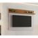 Painel Para Tv Assimério Off White Com Freijó - Moveisaqui