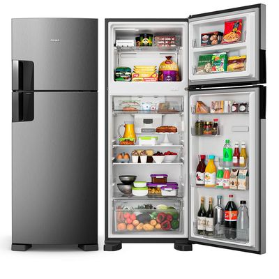 Geladeira 455 Litros Inverter Frost Free Duplex CRM53MK Consul Inox / 220V