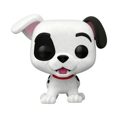 Boneco Funko Pop! Exclusivo Disney 101 Dálmatas - Patch (Flocked)