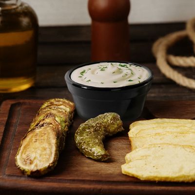 Ramequim Cheff 60ml Preto em Policarbonato
