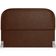 Cabeceira Cama Box King 195cm Lanna com Puff Recamier Doha W01  Couríssimo Marrom - Lyam Decor