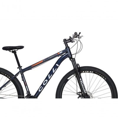 Bicicleta Colli Toronto Aluminio Aro 29 Disco-shimano 21v Azul Metálico