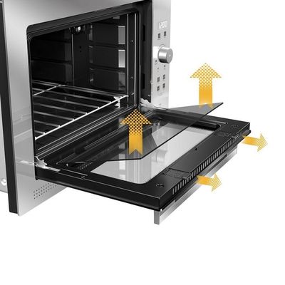 Forno Elétrico De Embutir Digital Mueller 50 Litros Espelhado MFE50L 110V