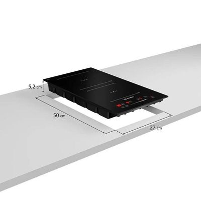 Cooktop Mueller 2 Bocas De Indução MCN2BK 220V