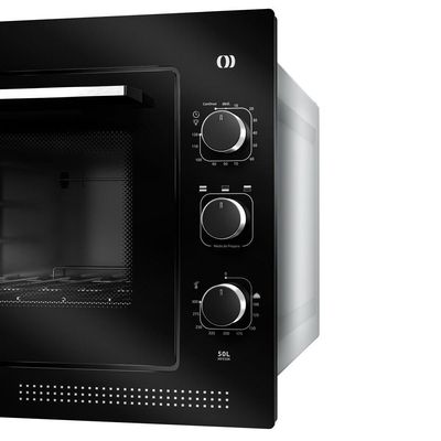 Forno Elétrico De Embutir Mueller Preto 50 Litros MFE50K 110V