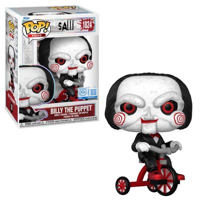 Boneco Funko Pop! Plus Jogos Mortais - Billy no Triciclo