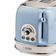 Torradeira Elétrica Ariete Vintage 6 Níveis Azul 750W Retrô 220V