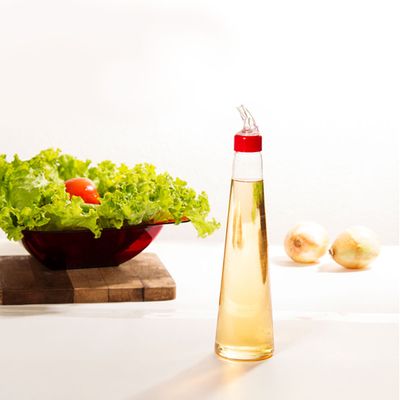 Galheteiro Cisne Para Vinagre 500ml Natural em Policarbonato