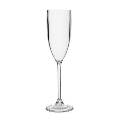 Taça de Champanhe 150ml Natural em Policarbonato