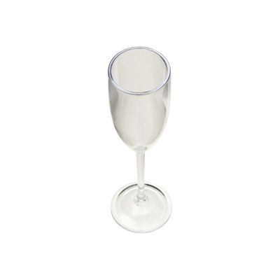 Taça de Champanhe 150ml Natural em Policarbonato