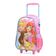 Mochila de Rodinha Infantil Feminina Princesas Rosa U / Rosa