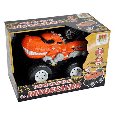 Carro Monster Dinossauro - DmToys