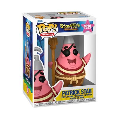 Boneco Funko Pop! Bob Esponja O Filme - Pirata Patrick