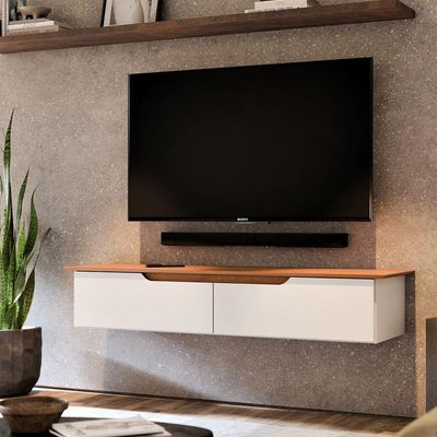 Rack Suspenso Eros Off White Com Freijo
